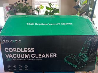 trucozie cordless vacuum cleaner t350 Black