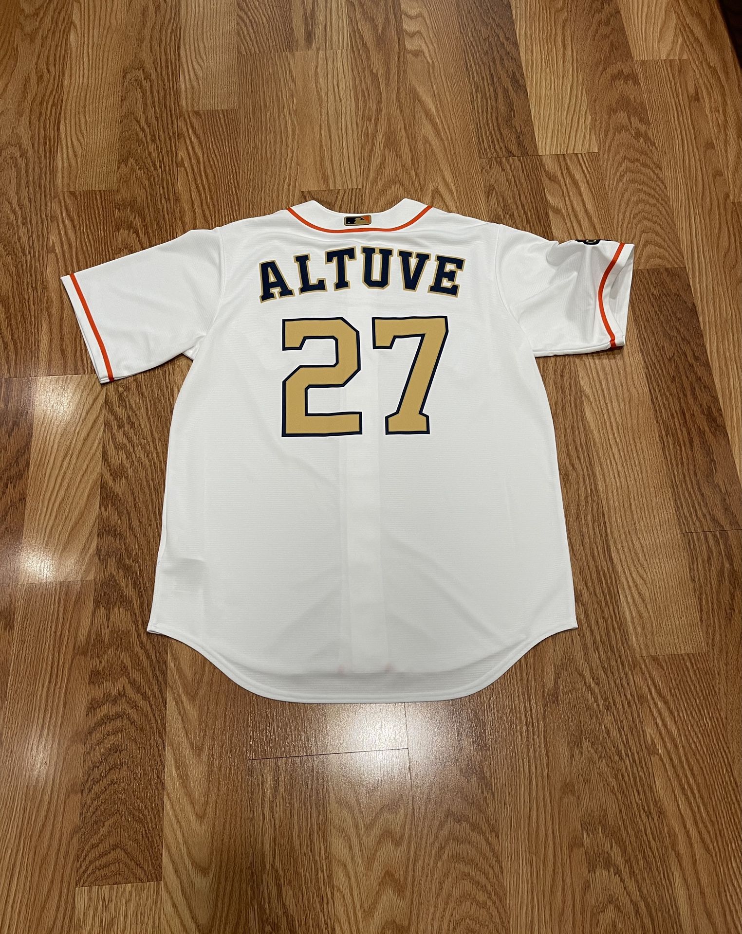 New Houston Astros World Series Champions Altuve Jersey Size Medium for  Sale in Spring, TX - OfferUp