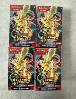Pokemon ascended heroes booster bundle