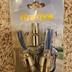 Wheel Tyre Valve Cap Flash LED 2pc