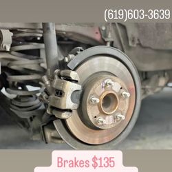 Brake Jobs !! $135 For Everything !!