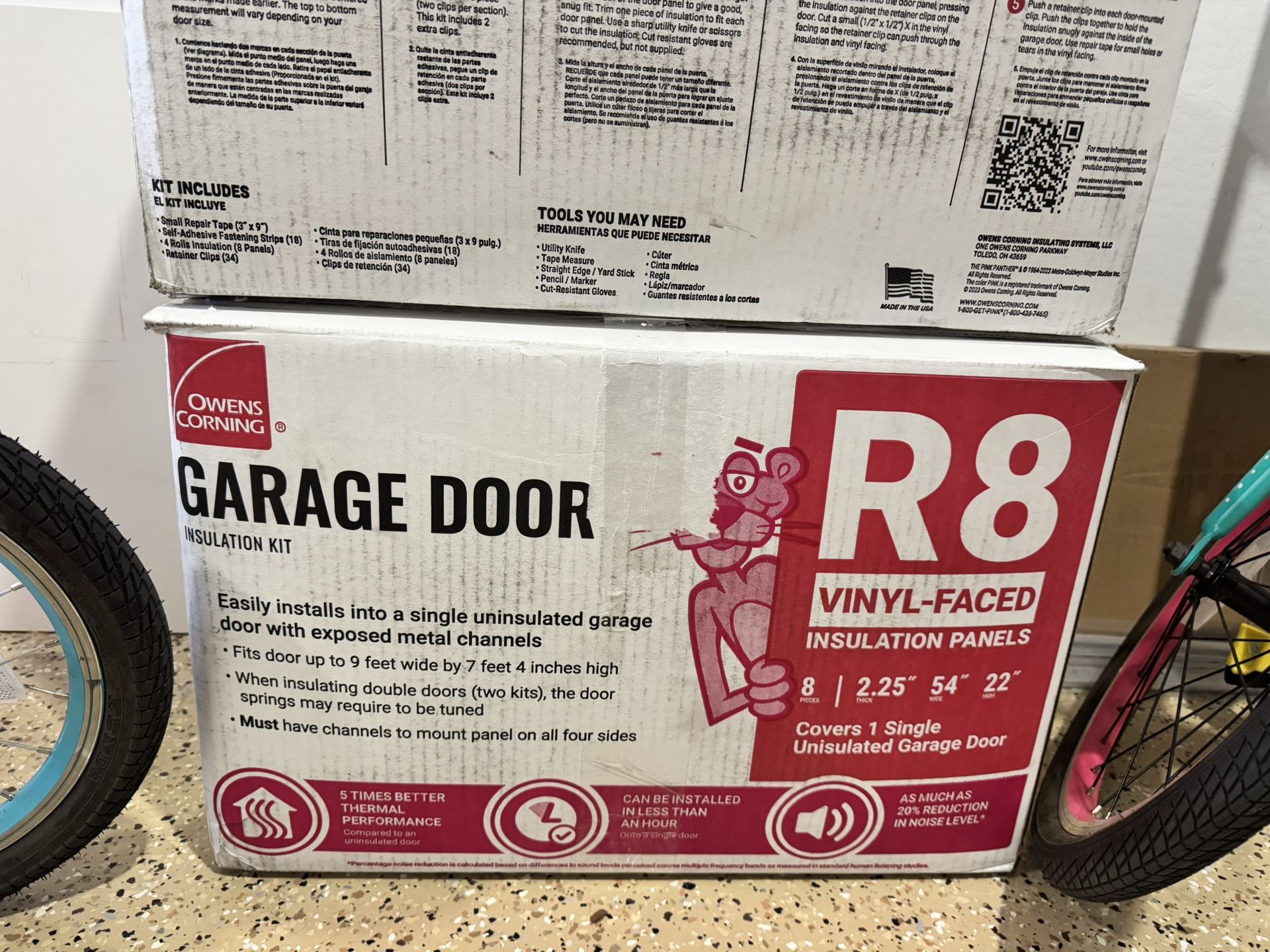 Garage door Insulation Kit