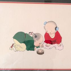 Vintage Original Chinese Ink Painting 
