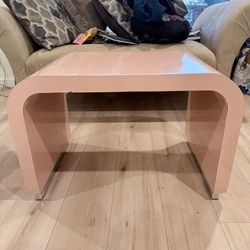 pink coffee/side table