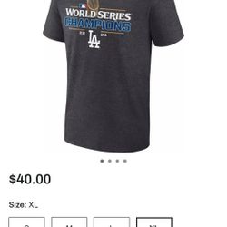 Dodgers World Series Clothing
