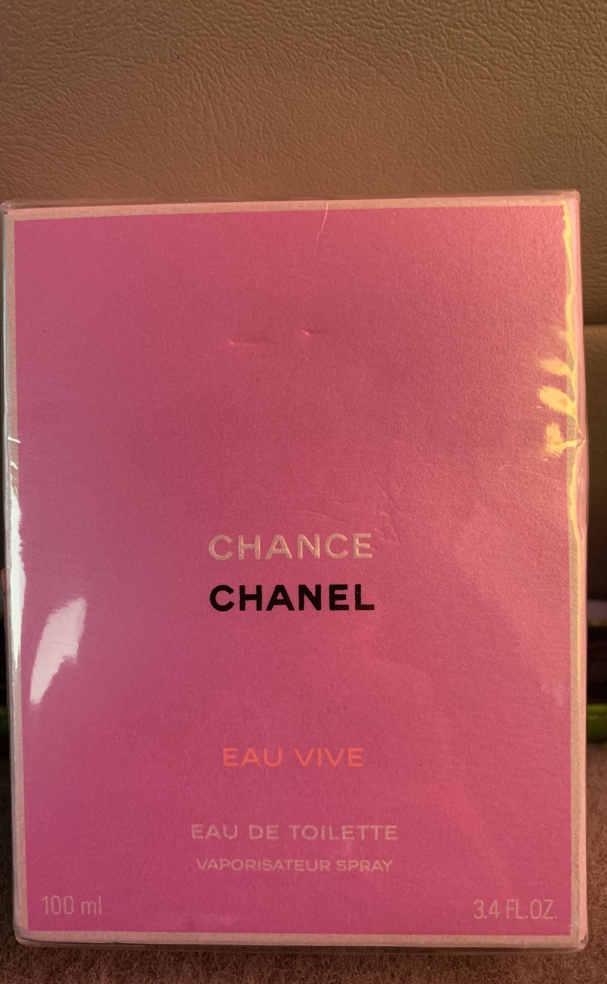 Chanel Chance EAU VIVE 3.4 FL. OZ EAU DE TOILETTE Perfume