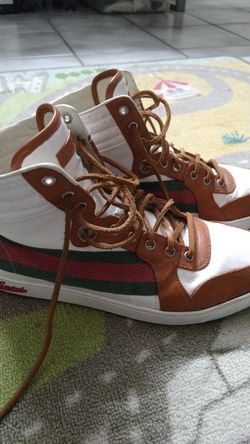 Used Authentic Custom Gucci Sneakers Men's size 8