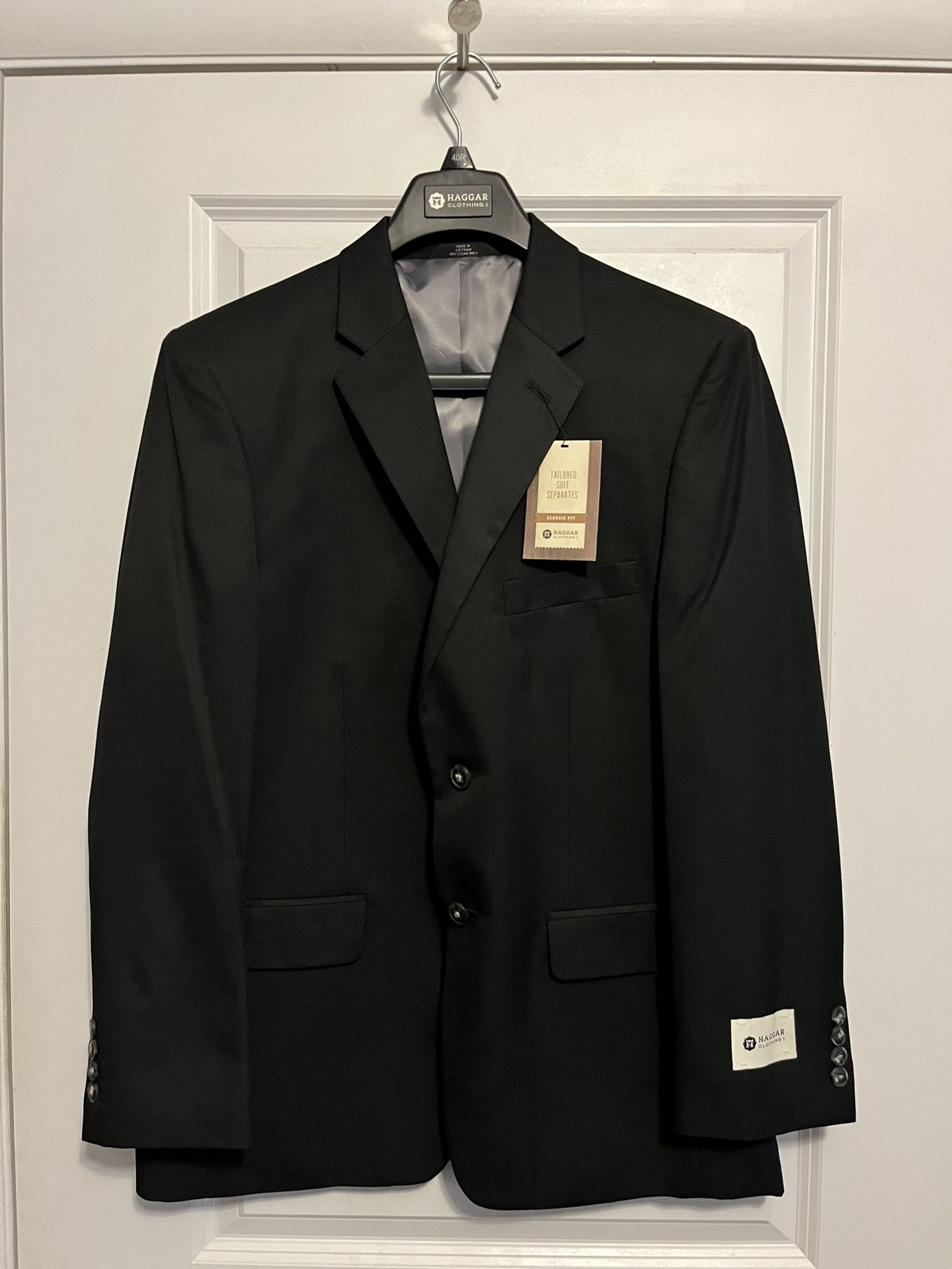 Men’s Sport Coat Blazer Jacket, 40R