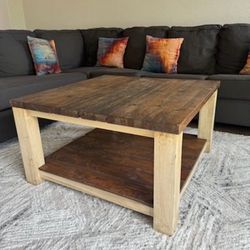 Solid Wood Coffee Table