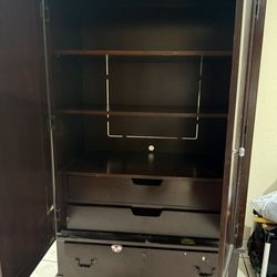 Wooden Armoire / Wardrobe Cabinet –