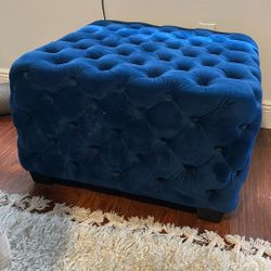 Blue Ottoman 