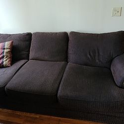 Sofa Couch Soft Cushions Big Enough As Sleeper Sofa