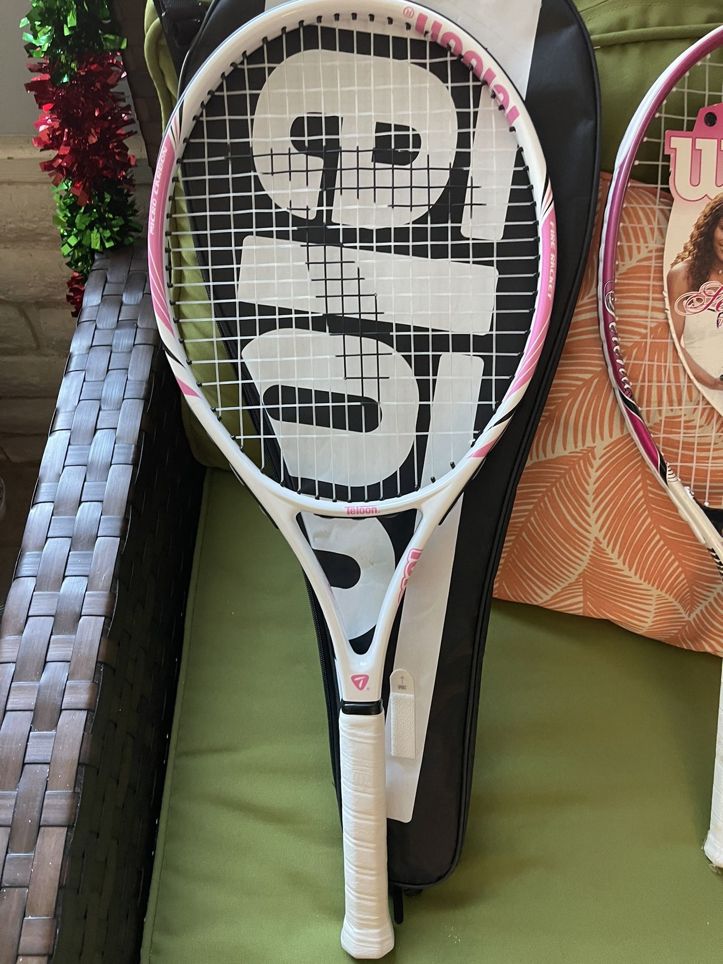 Teloon X-blade Adult 27 Inch And Junior 25 Serena Titanium Tennis Rackets