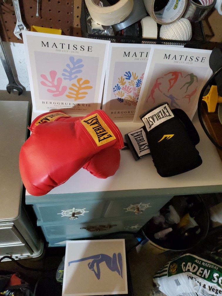 Two Sets Boxing Gloves