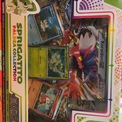 Pokemon TCG Paldea Pin Collection Sprigatito