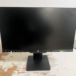 HP - 25x 24.5" LED FHD Monitor (HDMI) - Gray/Green