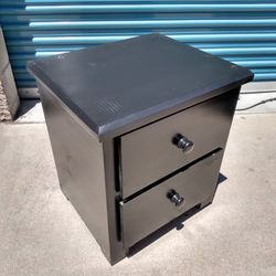 Black End Table 