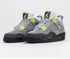 Air Jordan 4 neon green
