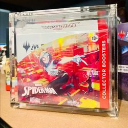 Magic The Gathering Spider-Man Collector Booster Box (12 Packs) CASE NOT INCLUDED 