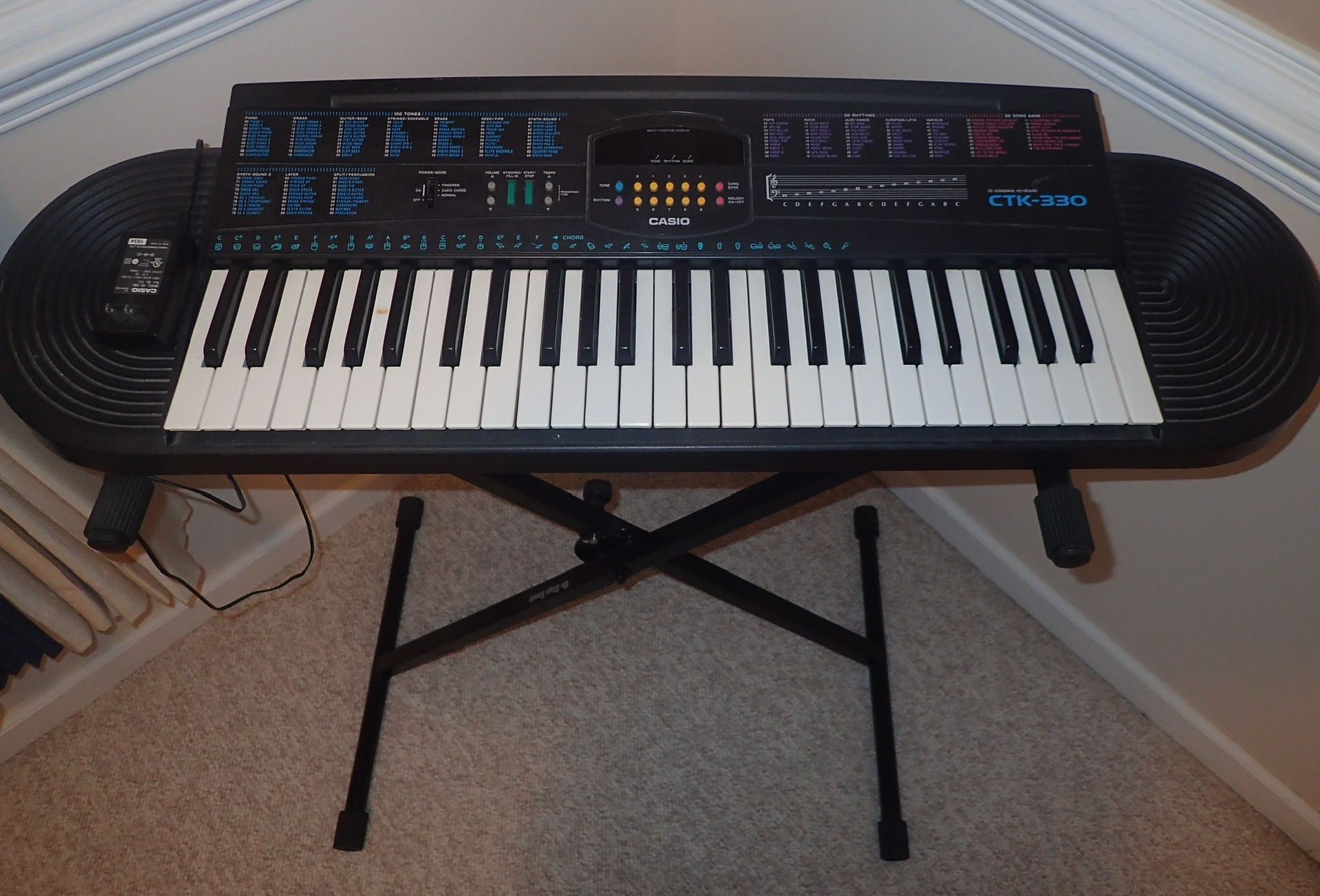 Piano Electronic Keyboard With Stand