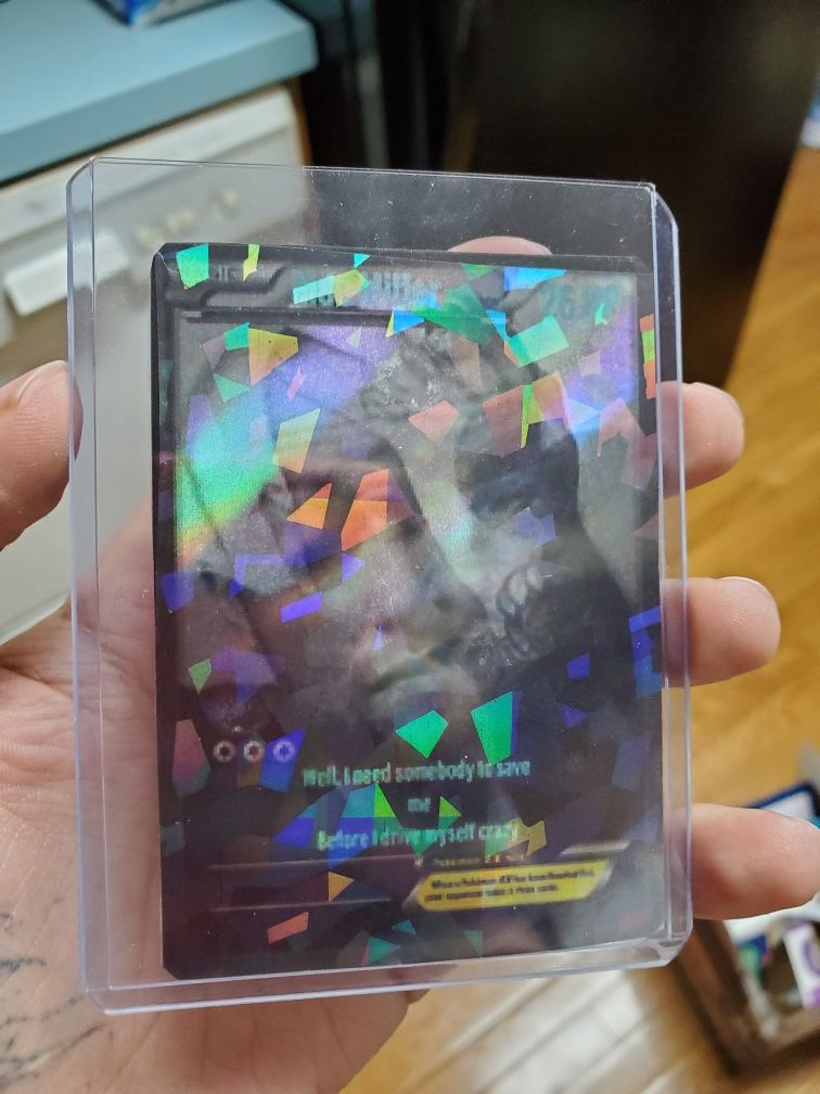 Mac miller crystal holo pokemon card