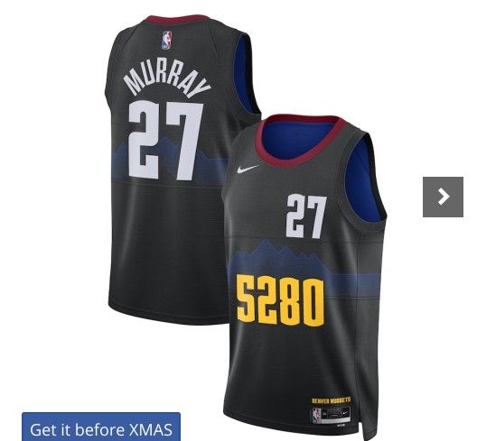 Denver Nuggets 5280 New City Edition Jerseys