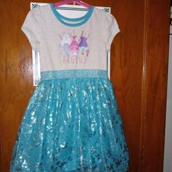 Trolls Dress Size 6/6×