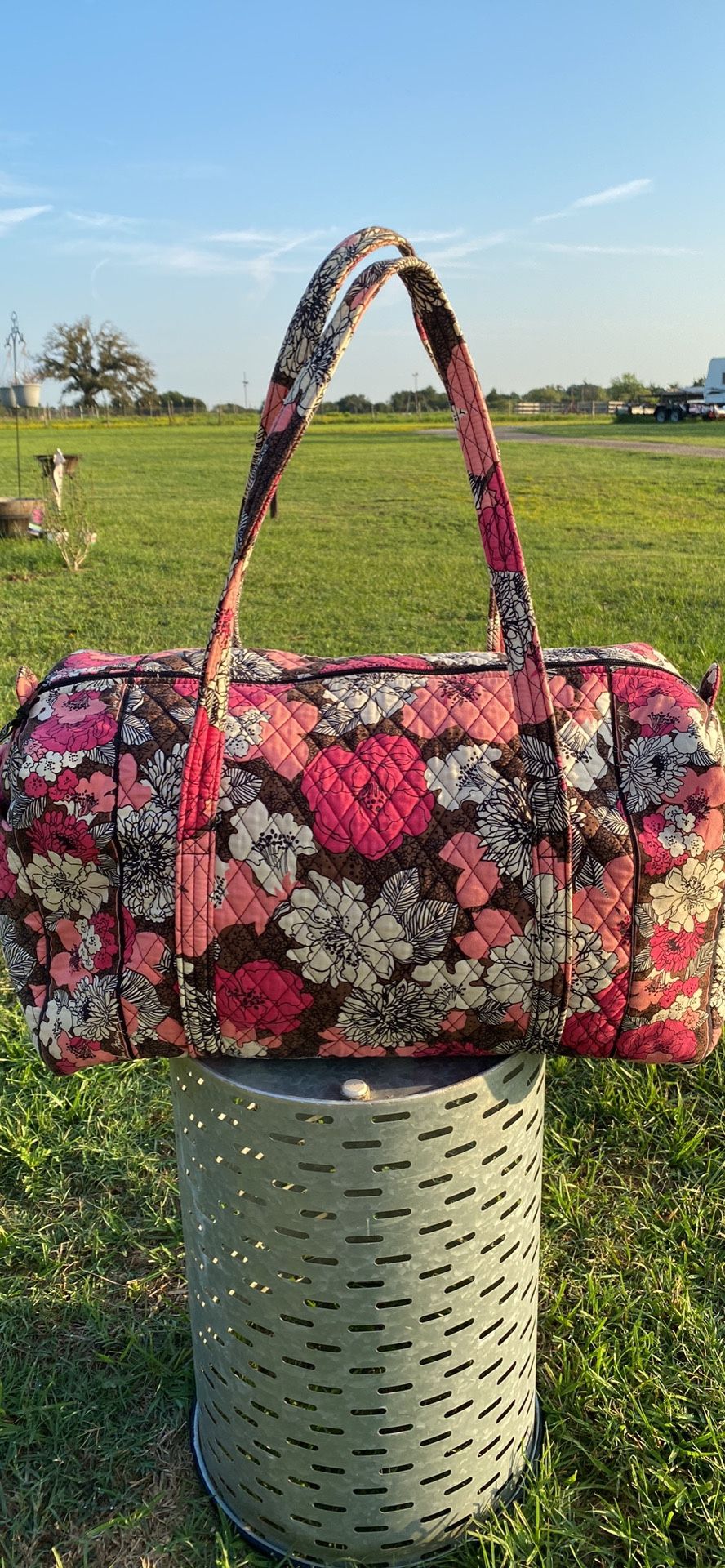 Vera bradley overnight duffel hotsell