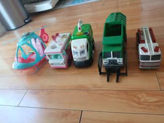 Lot of 5 Toy Vehicles