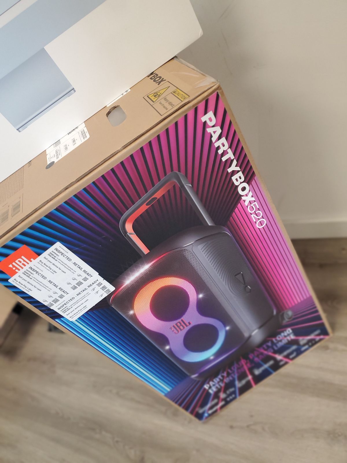 🎉 Massive Sound, Minimal Cost – JBL PartyBox 520 Portable Wireless Bluetooth Speaker Now $1 Down with 1-Year Peace-of-Mind