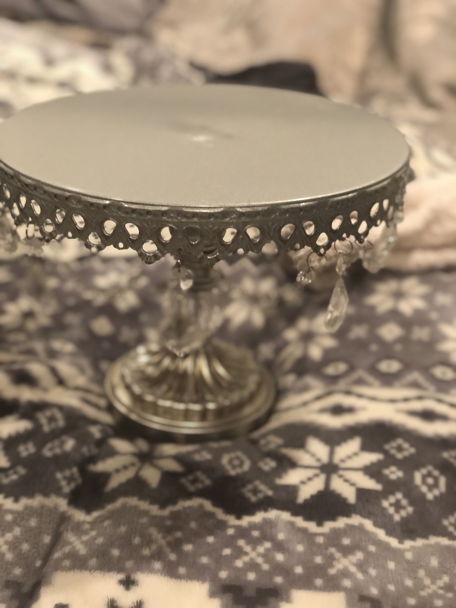 Separate Cake Stands Round Metal
