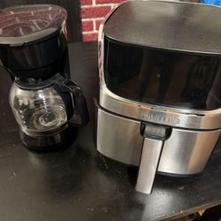 Air Fryer And Coffee Maker