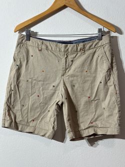 Tommy Hilfiger Shorts, Women's, Tan, Pockets, Hiking
