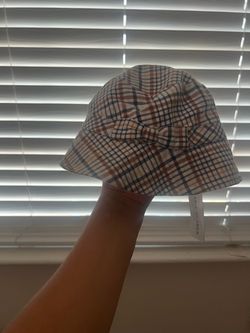Janie and Jack Plaid Bucket Hat 6 to 8 years