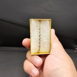 10k Rope bracelet