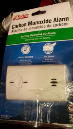 Carbon monoxide detector. I have 3 in stock
