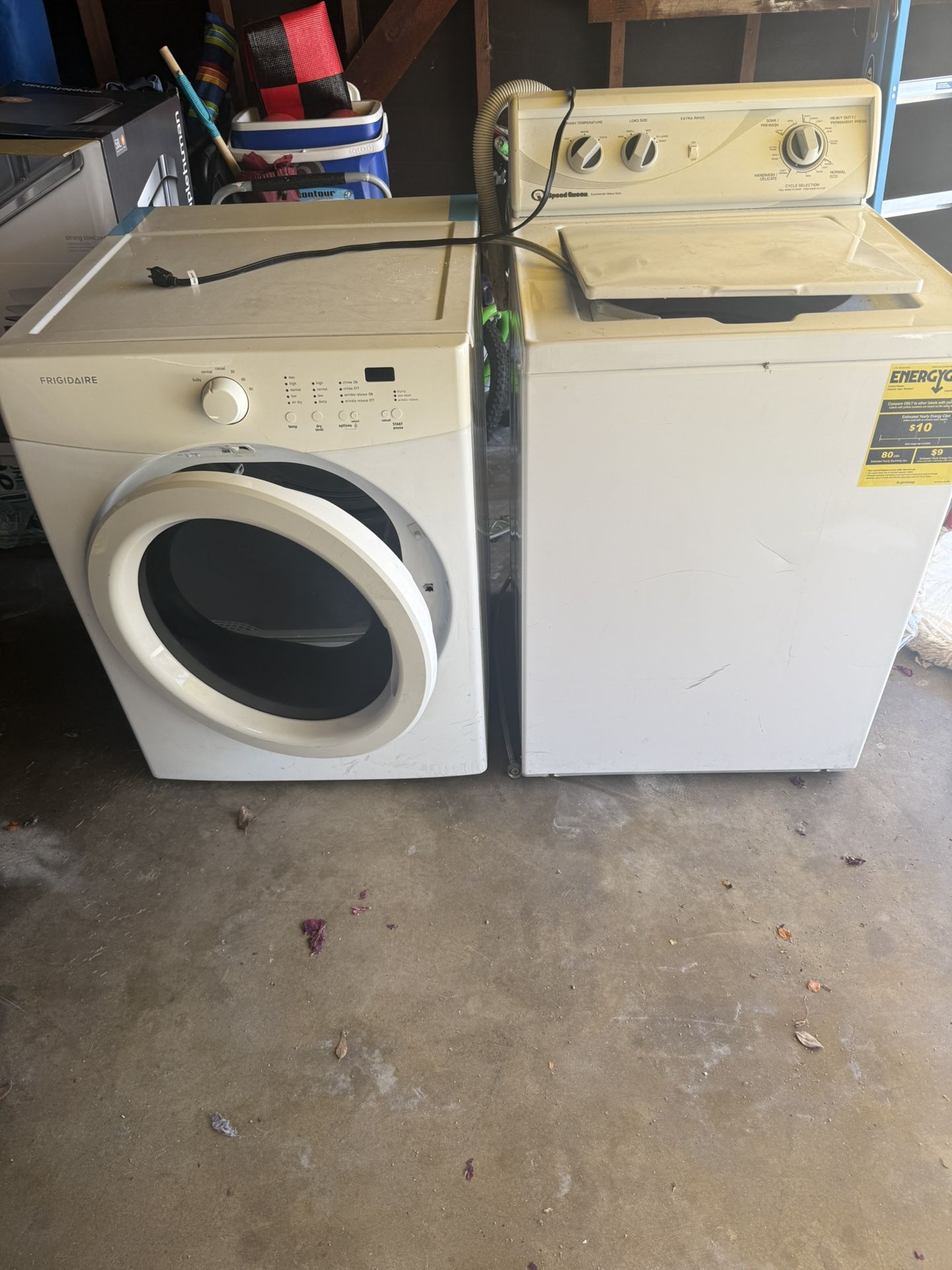 Washer And Dryer