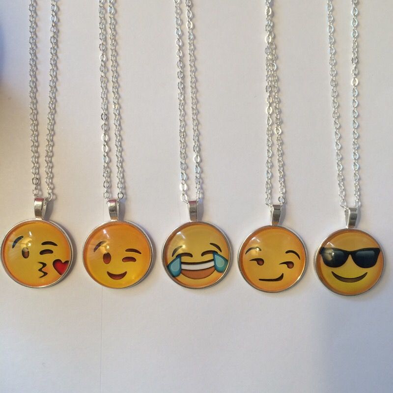 Emoji necklaces