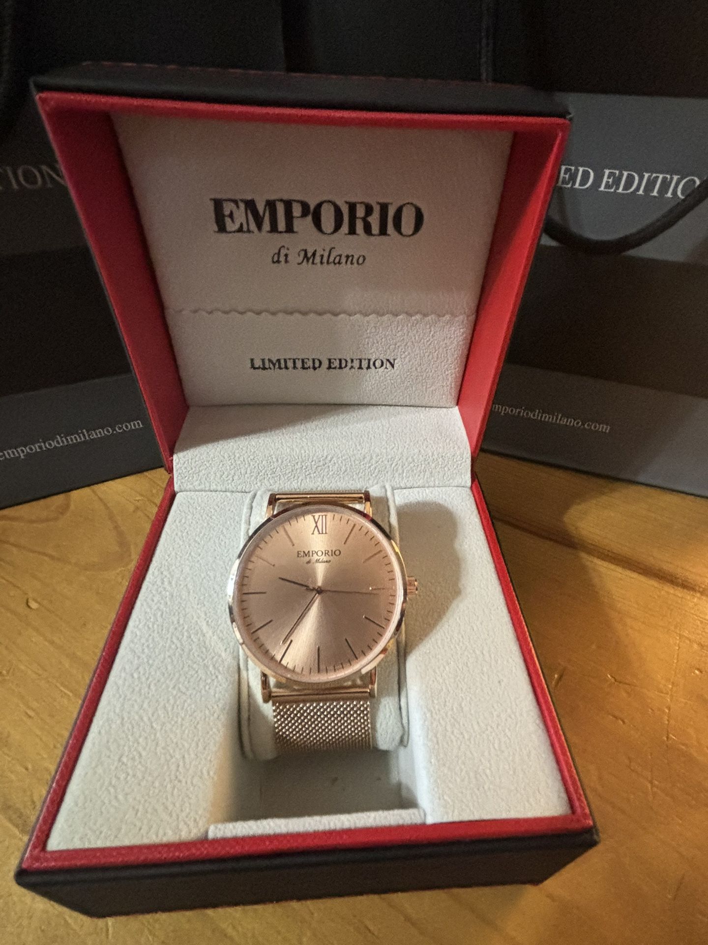 Emporio di milano limited edition watch hotsell