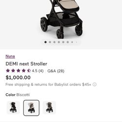 Nuna Stroller