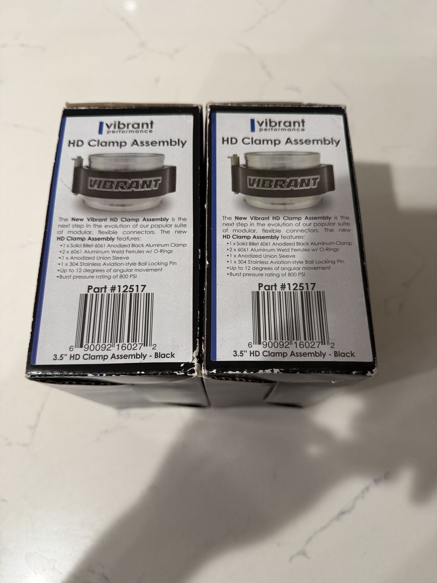 Vibrant Performance HD Clamps