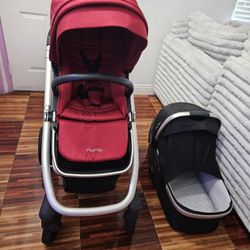 Nuna Ivvi Stroller And Bassinet 