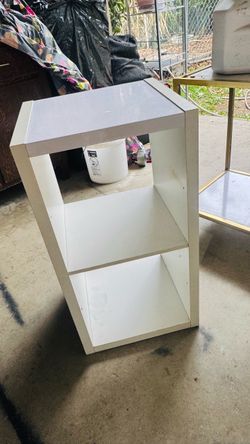 White Shelf Bookcase Unit/Cubes
