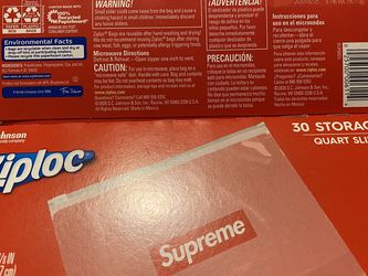 🔥 🔥 Supreme Toothpaste & Ziplock Bags (1) 🔥 🔥