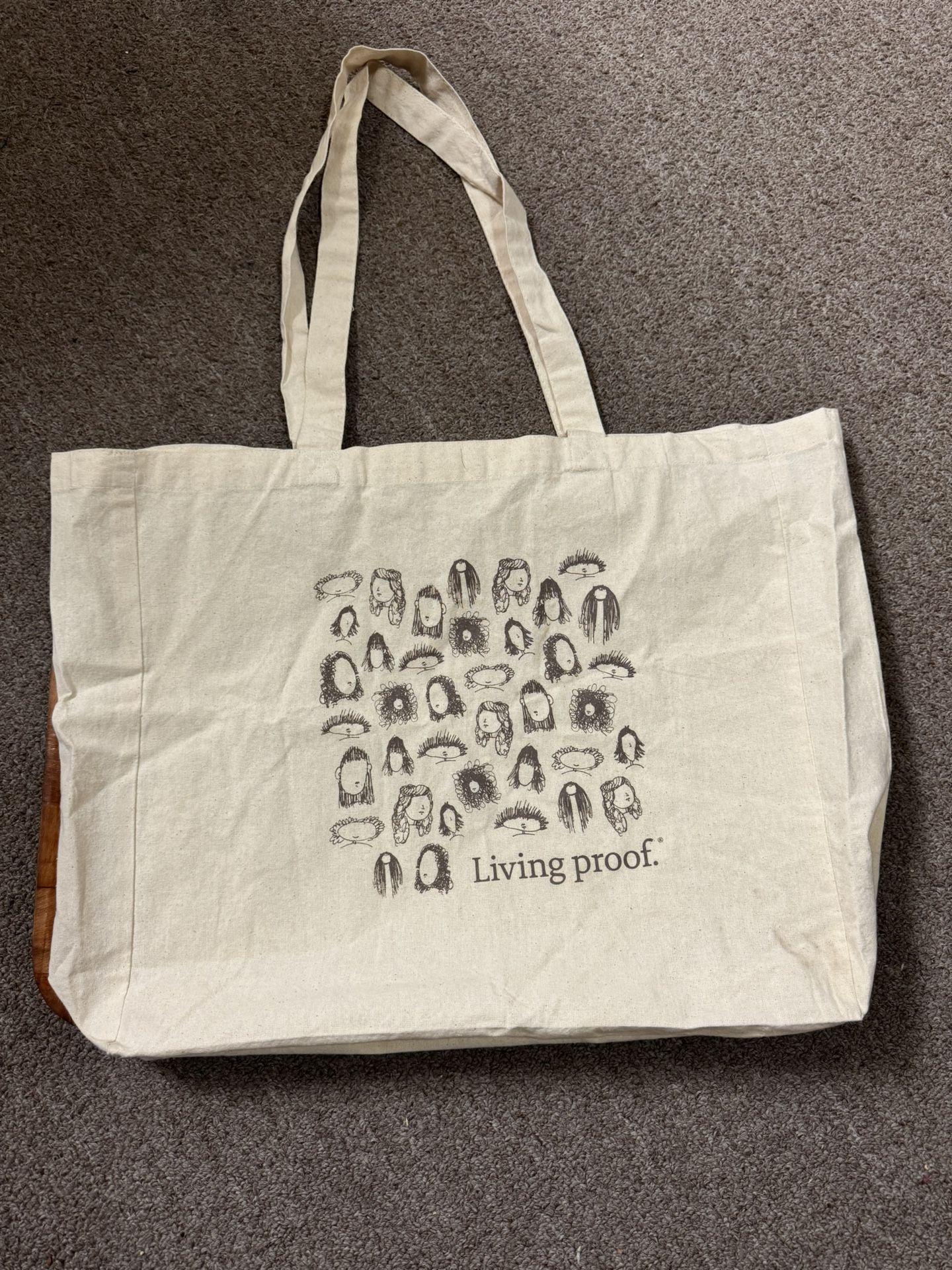 LIVING PROOF CLOTH LIGHTWEIGHT TOTE BAG