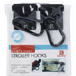 J.L. Childress Clip 'n Carry Stroller Hooks - 2 ct