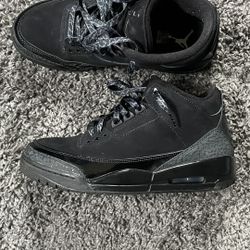 Jordan Retro 3 Black Cat. Size 9.