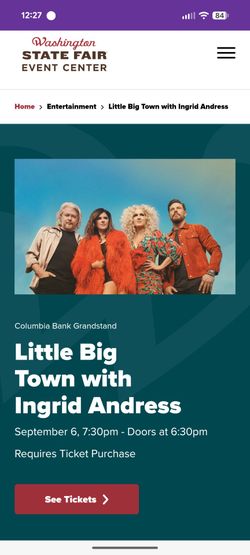 Little Big Town at the Puyallup Fair