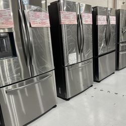 New Fridge Stainless Steel 1 Year Warranty 