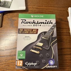 Rocksmith Xbox One Game + Cable